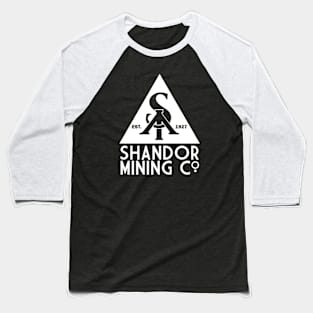 Ghost Mining Baseball T-Shirt